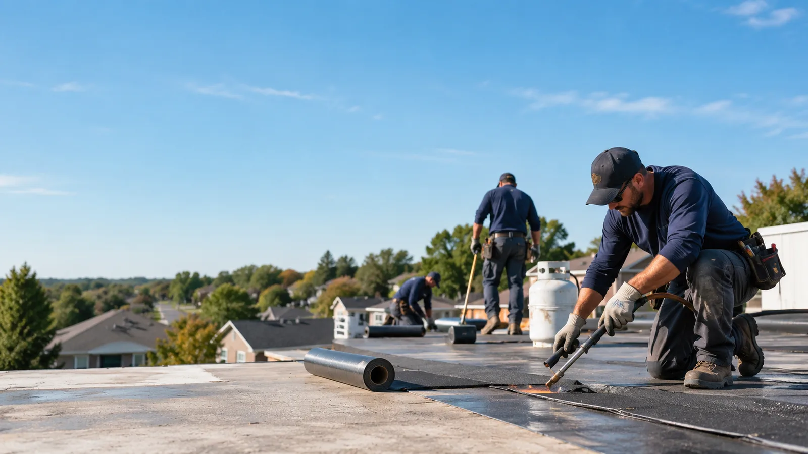 Flat Roof Leak Repair providers in Cypress, IL